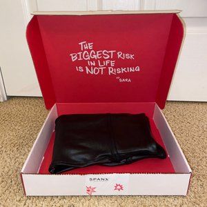 Spanx Faux Leather Leggings Size XS Petite